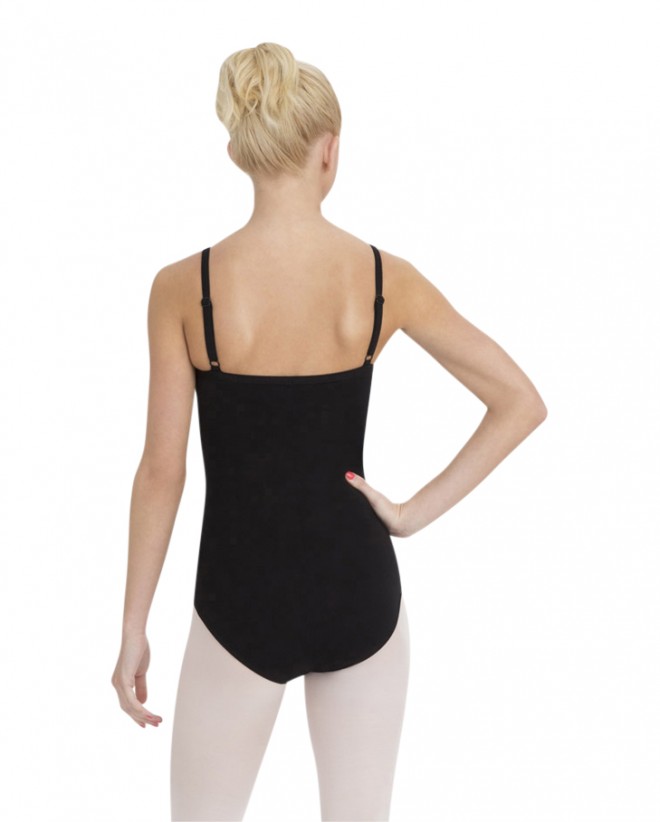 Capezio cc110 Camisole leotard balletpakje w/bratek BLK rug