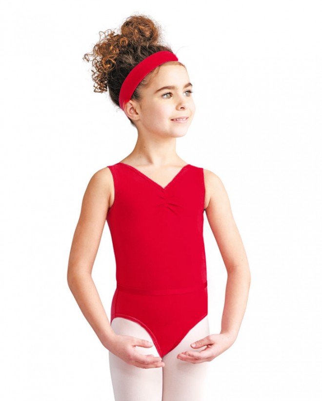 Capezio glanspanty met voet 1808C