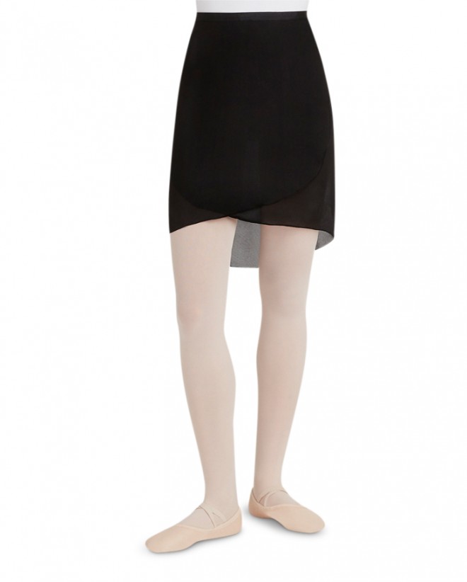Capezio N276 georgette Long wrap skirt