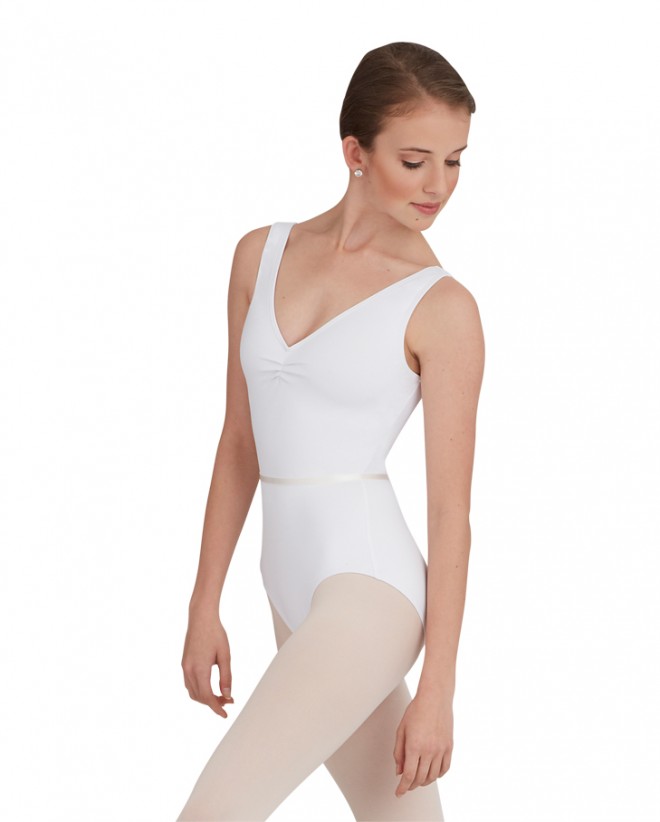 Capezio TC0002 V-Neck Pich front balletpakje