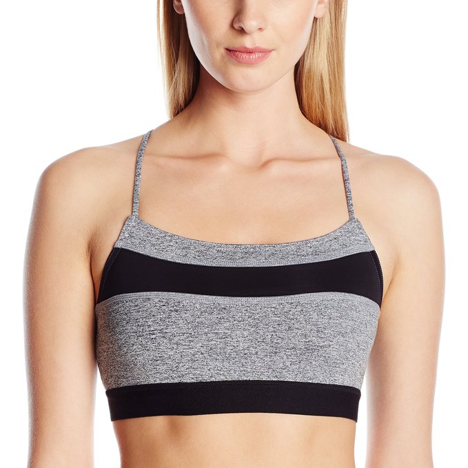 Capezio 10683W halter twisted racerback bra sport bh