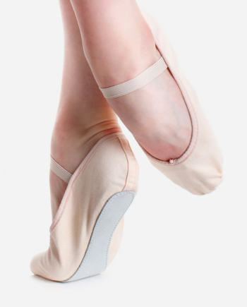 Balletschoentje doorlopende zool BAE24 roze