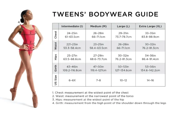 Capezio meisjes naadloos ondergoed - Afbeelding 5