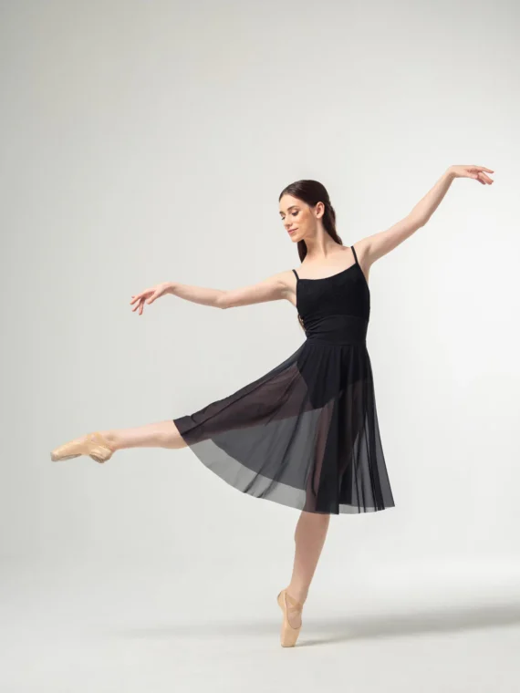 Mara Dancewear Long Mesh Skirt