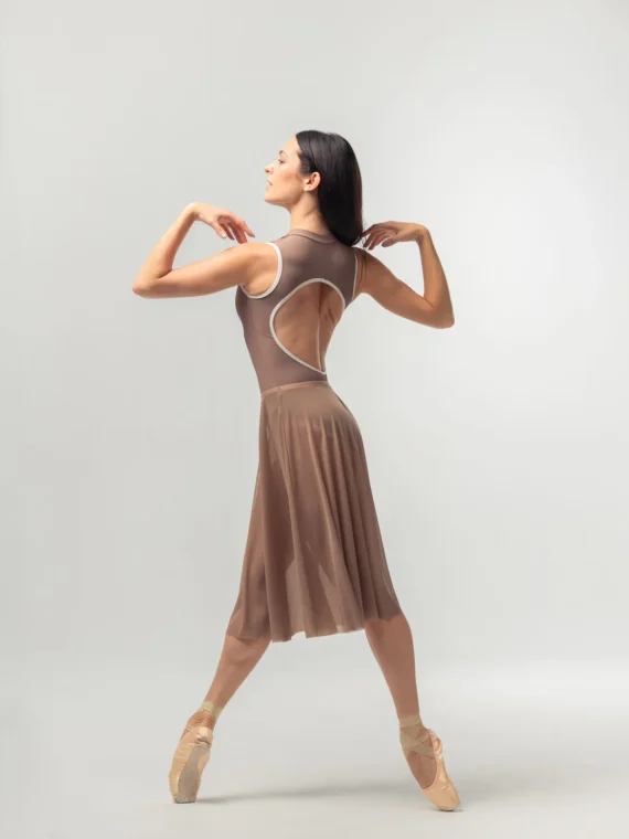 Mara Dancewear Long Mesh Skirt - Afbeelding 2