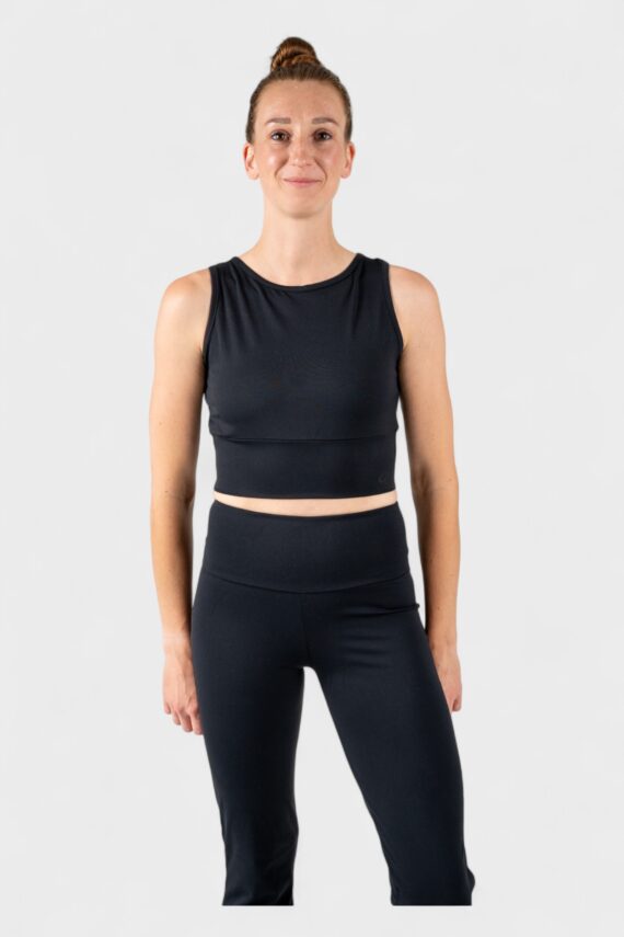 Papillon tanktop Butterfly zwart PA2904
