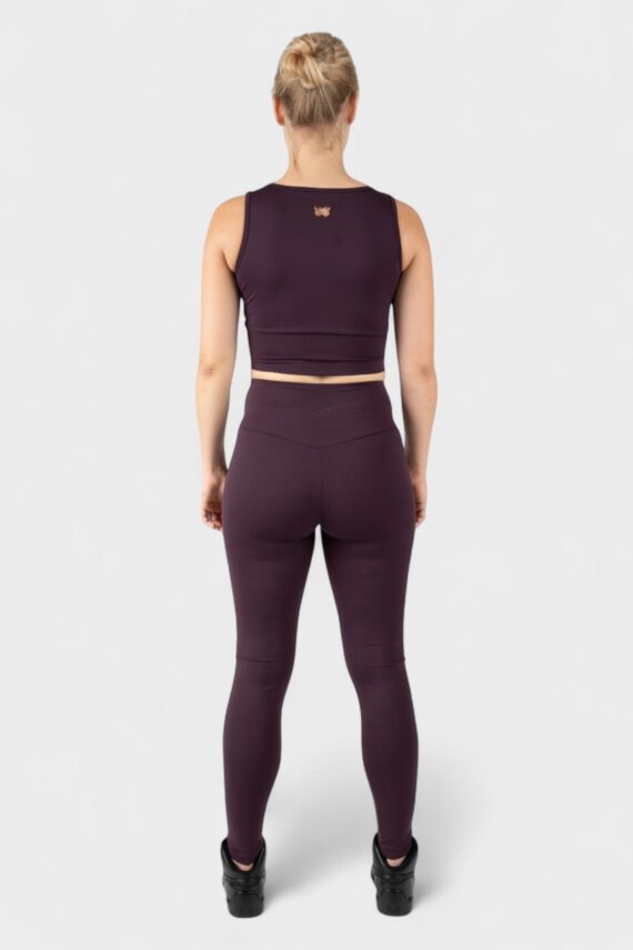 Papillon 2532PA3910 aubergine legging, hoge taille - Afbeelding 4