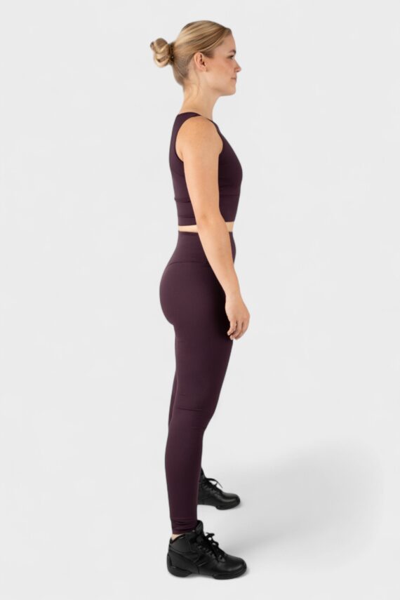 Papillon 2532PA3910 aubergine legging, hoge taille - Afbeelding 3