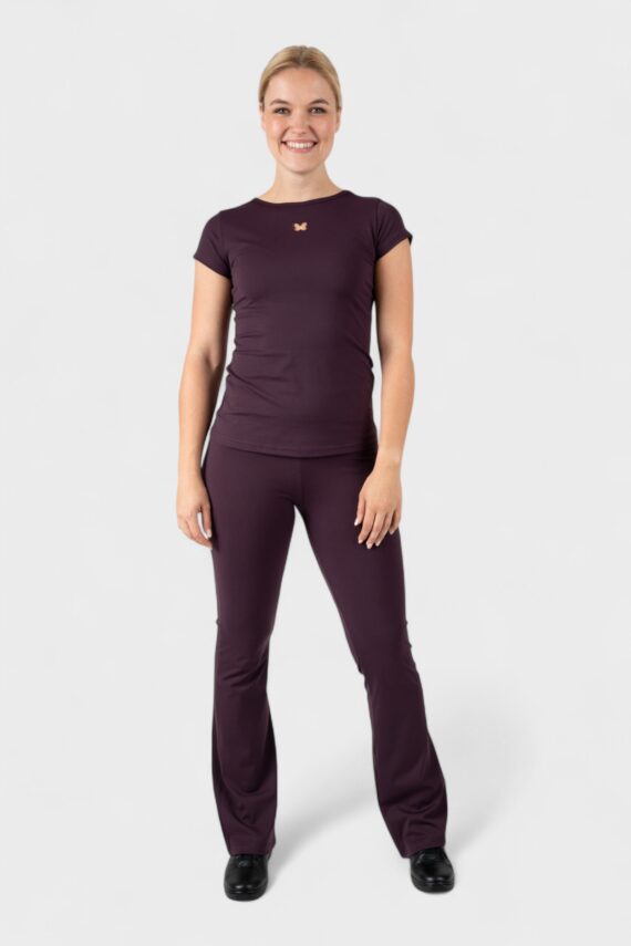 Papillon 2532PA3921 aubergine flared, hoge taille - Afbeelding 3